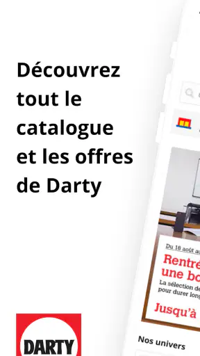 Darty Magasin & Achat en ligne screenshot 1