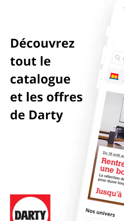Darty Magasin & Achat en ligne screenshot 1