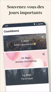 Days Until - Compte à rebours screenshot