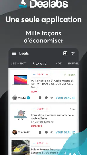Dealabs – bons plans & promos screenshot 1