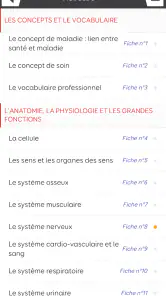 DEAS fiches/QCM Aide-soignant screenshot