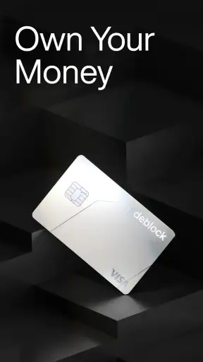 Deblock - Application bancaire screenshot 1