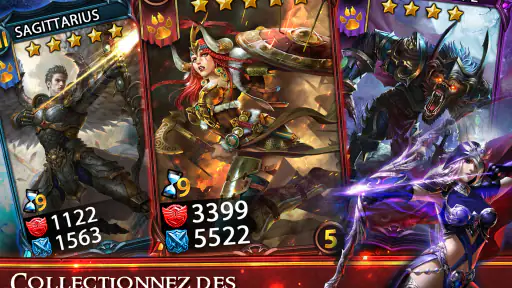Deck Heroes: Duel des Ténèbres screenshot 3