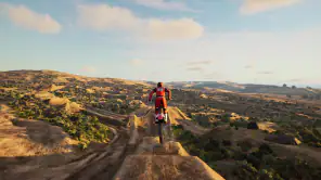 Desert Motocross Bike Stunts screenshot 1
