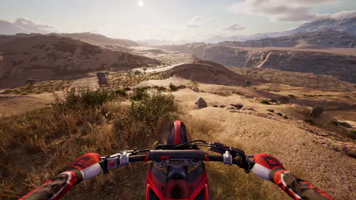 Desert Motocross Bike Stunts screenshot 2