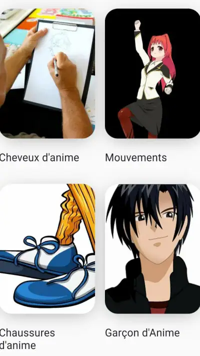 dessiner anime dessins animés screenshot 1