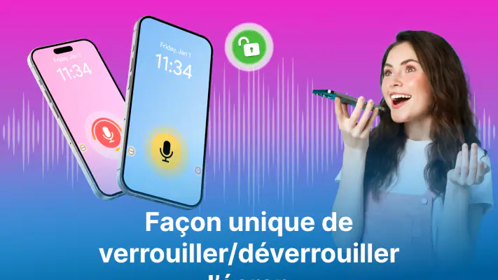 Déverrouiller l'écran par voix screenshot 1