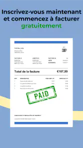 Devis-Facture: Créer devis PDF screenshot