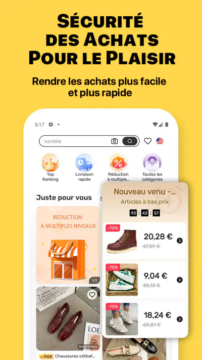 DHgate-Vente en Gros en Ligne screenshot 1