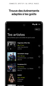 DICE : Événements Live screenshot