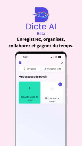 Dicte: Assistant IA réunions screenshot 1