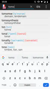 Dictionnaire Anglais-Français  screenshot