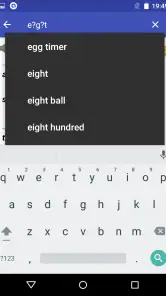 Dictionnaire Anglais - Offline screenshot