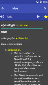 Dictionnaire Français screenshot
