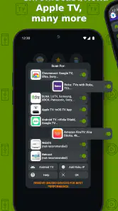 Diffusion TV + Chromecast Roku screenshot