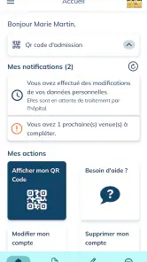 digihosp PATIENT screenshot