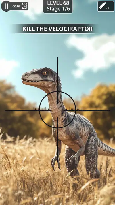 Dino Hunter : tir sauvage screenshot 1