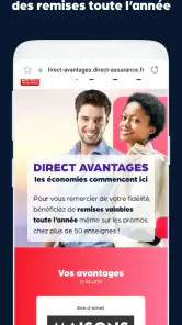 Direct Assurance screenshot