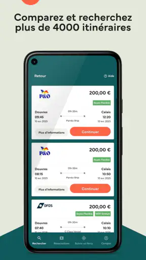 Direct Ferries - Billets screenshot 1