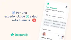 Doctoralia: pide citas médicas screenshot 1