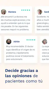 Doctoralia: pide citas médicas screenshot