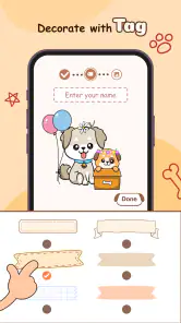 Dog Language: fond d'écran DIY screenshot