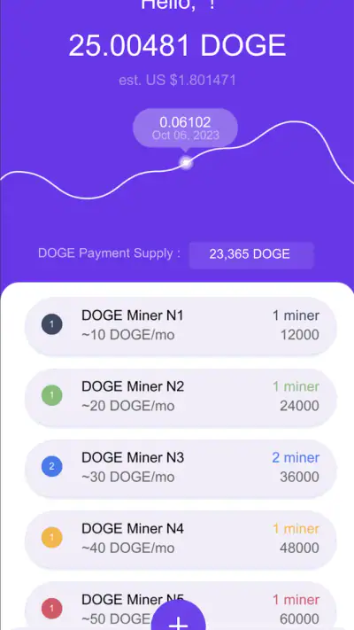 DOGE Miner by NVS screenshot 1