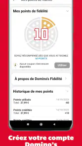 Domino's Pizza France screenshot