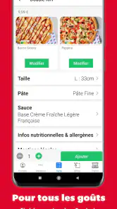 Domino's Pizza France screenshot