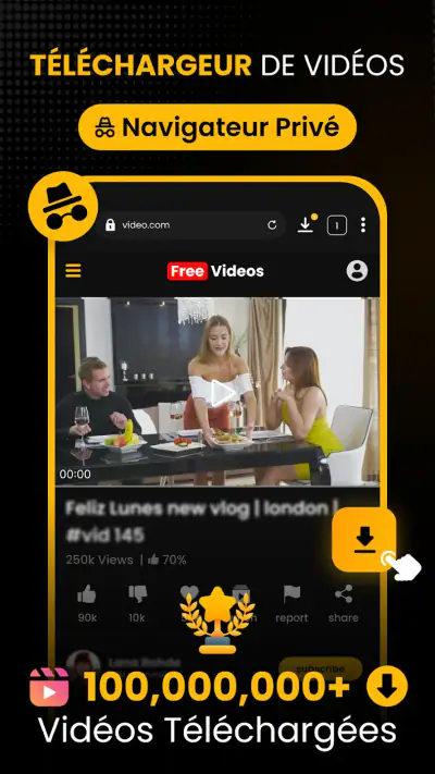 Download Hub, Téléchargeur screenshot 1