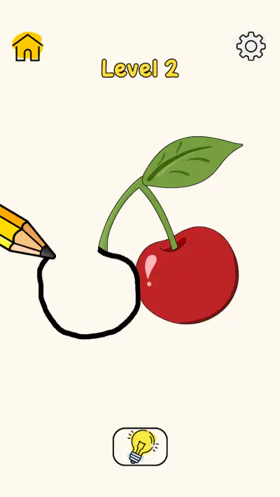 Draw One Puzzle: Brain Games screenshot 1