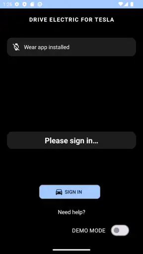 DRIVE Electric for Tesla screenshot 1