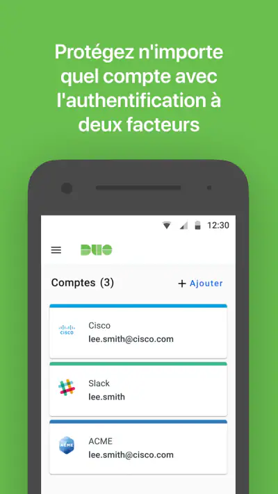 Duo Mobile screenshot 1