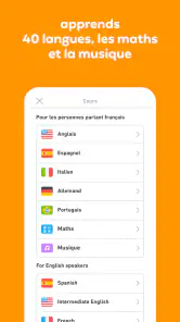 Duolingo : Cours de Langue screenshot