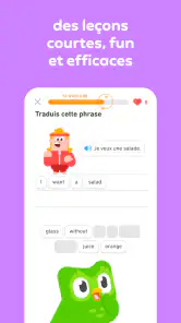 Duolingo : Cours de Langue screenshot