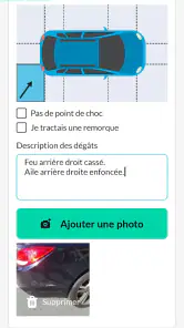 e-constat auto screenshot