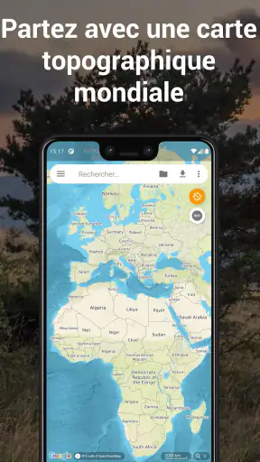 E-walk - GPS de randonnée screenshot 1