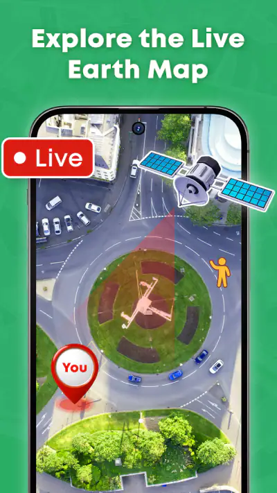 Earth Map: Live Satellite View screenshot 1