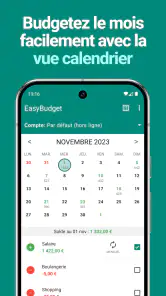 EasyBudget - Budget personnel screenshot