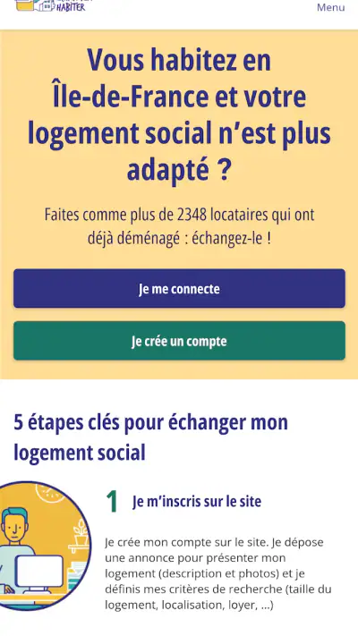 Échanger Habiter screenshot 1