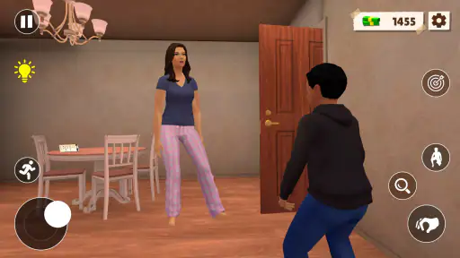 école course garçon simulateur screenshot