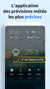 Écran Météo screenshot