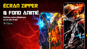 Écran Zipper & Fonds screenshot 1