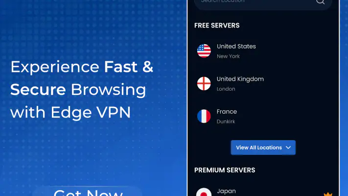Edge VPN - Fast Secure VPN screenshot 1