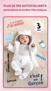 Éditer la photo de bébé mois screenshot 2