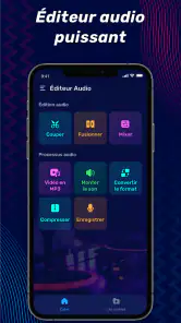 Editeur Audio & Montage Audio screenshot