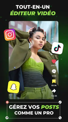 Éditeur Reels & Vidéo - inMelo screenshot 1