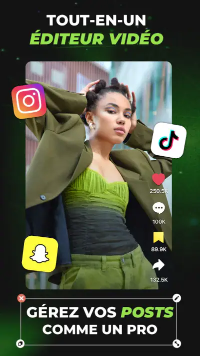 Éditeur Reels & Vidéo - inMelo screenshot 1