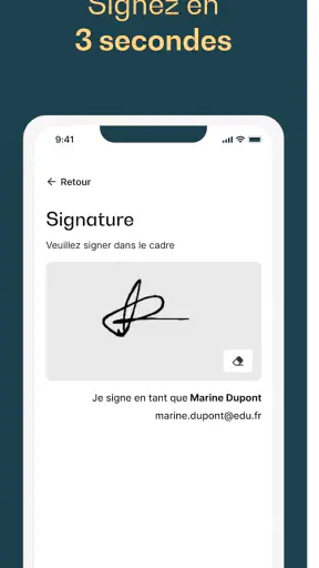 Edusign Apprenant screenshot 1