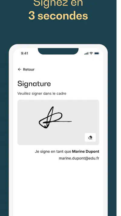 Edusign Apprenant screenshot 1